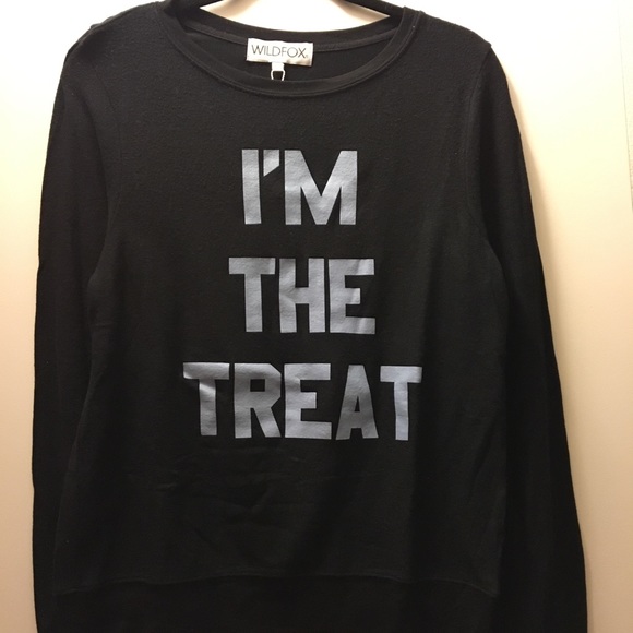 Wildfox Sweaters - NWT Wildfox I’m The Treat Baggy Beach Jumper Wildfox Sweaters - NWT Wildfox I’m The Treat Baggy Beach Jumper